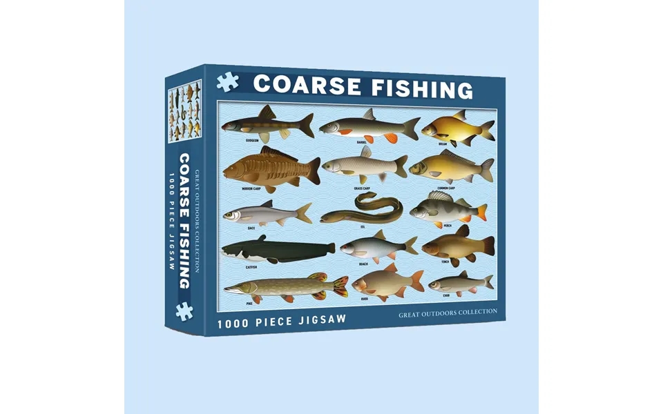 Coarse Fish 1000 Piece Jigsaw Puzzle