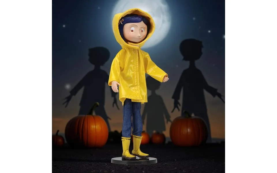 Coraline Raincoat Bendy Fashion Doll