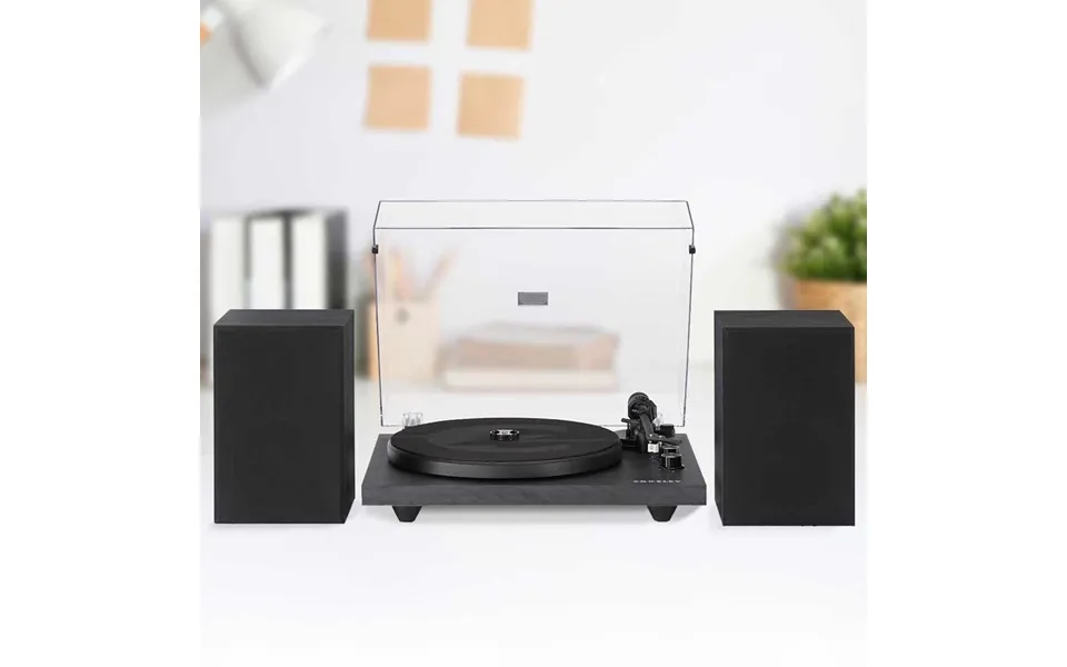 Crosley C62 Bluetooth Turntable And Speakers Black