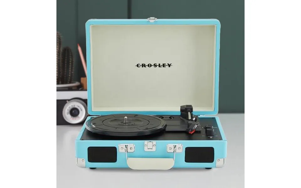 Crosley Cruiser Deluxe Plus Bluetooth Turntable Turquoise