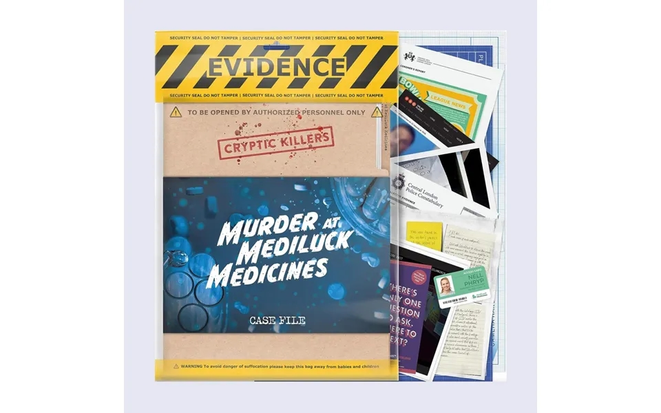 Cryptic Killers Murder At Medluck Medicines