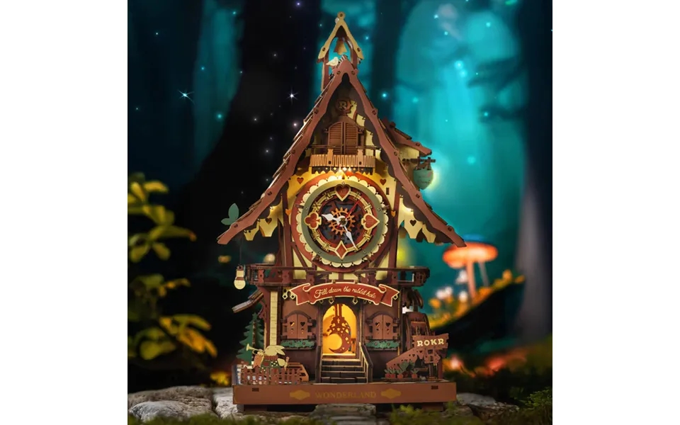 Cuckoo Clock Wooden Mechanical Model Kit