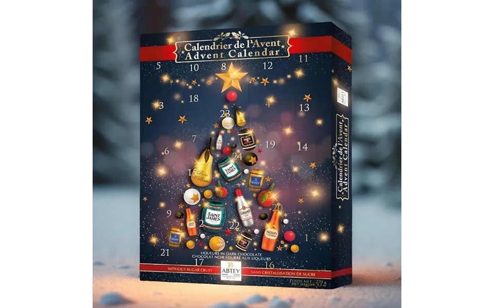 Dark Chocolate Liqueurs Advent Calendar