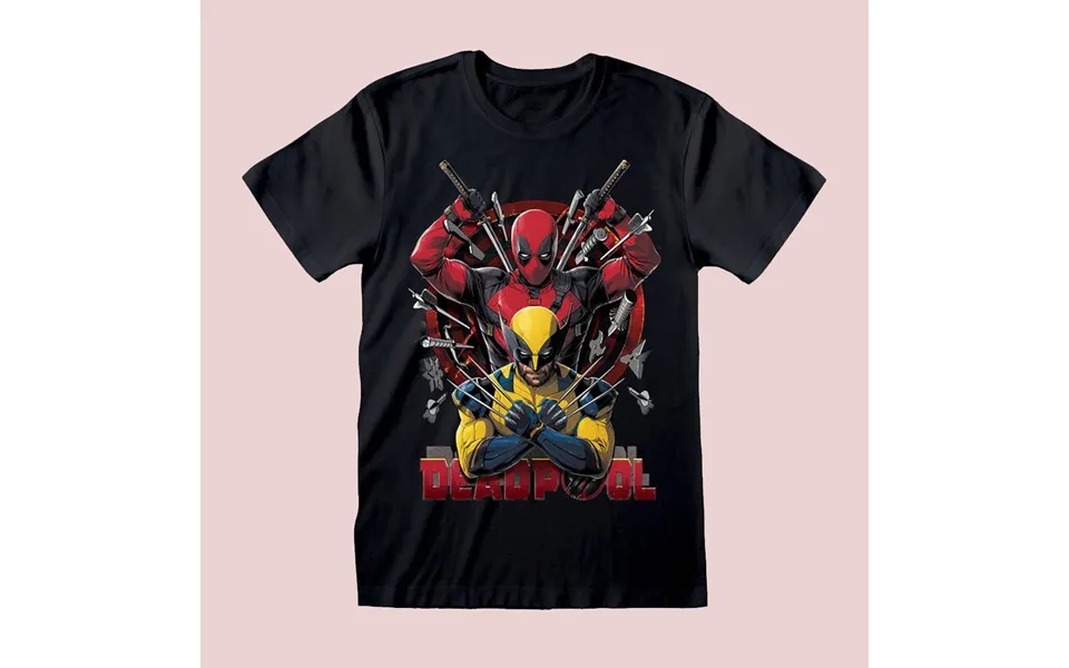 Deadpool & Wolverine Weapons T-shirt X-large