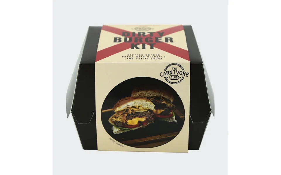 Dirty Burger Kit With Chipotle Lime Chilli Sauce