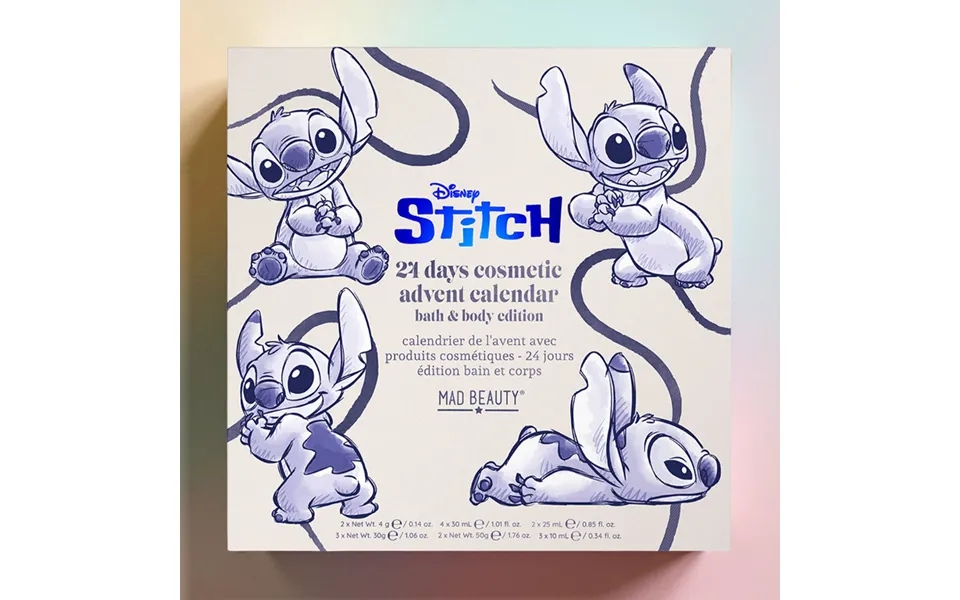 Disney Stitch Cosmetics Advent Calendar