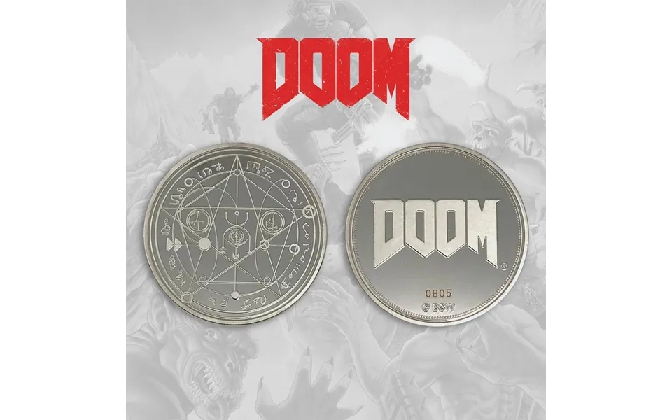 Doom 25th Anniversary Limited Edition Coin