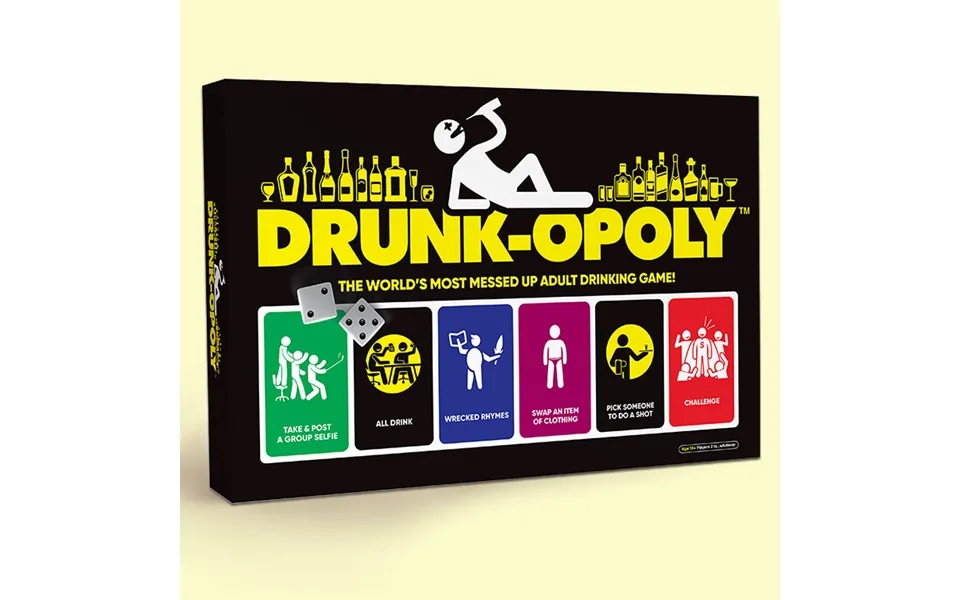 Drunk-opoly Adult Drinking Board Game