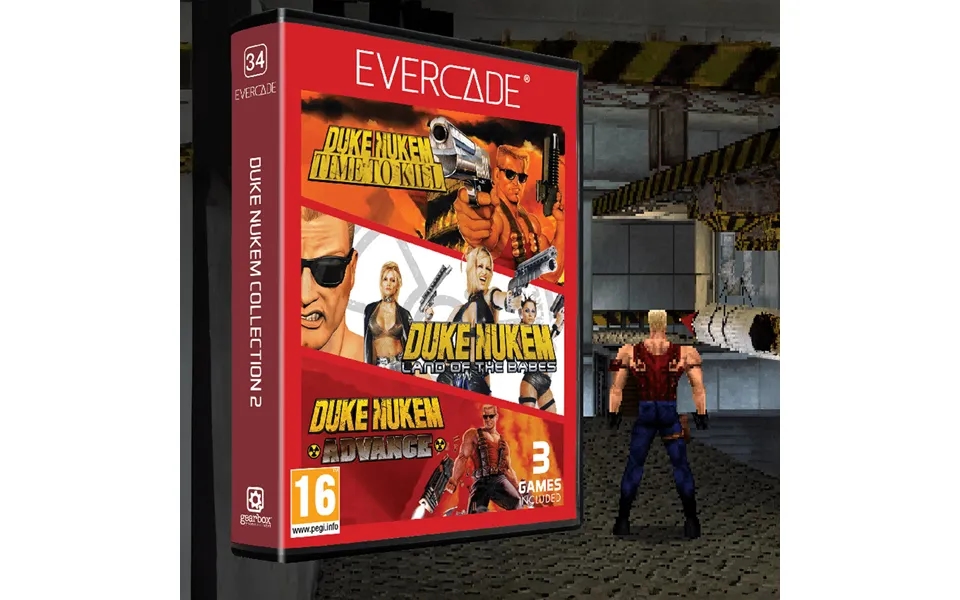Evercade Duke Nukem Collection 2 Cartridge