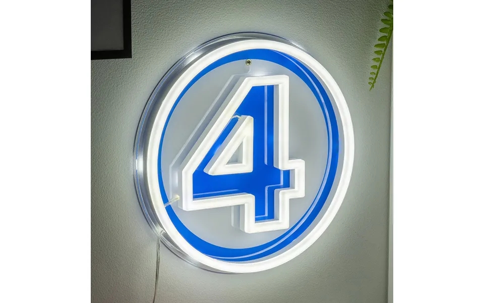 Fantastic 4 Wall Mountable Led Neon Light