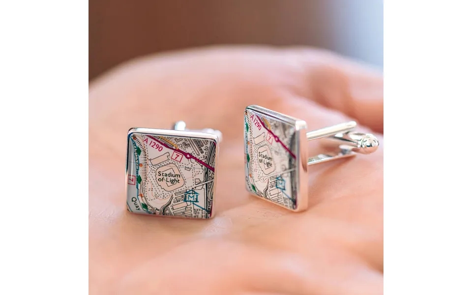 Favourite Place Football Cufflinks