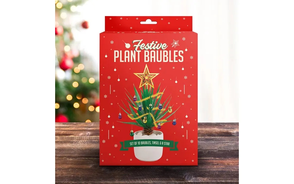 Festive Plant Baubles