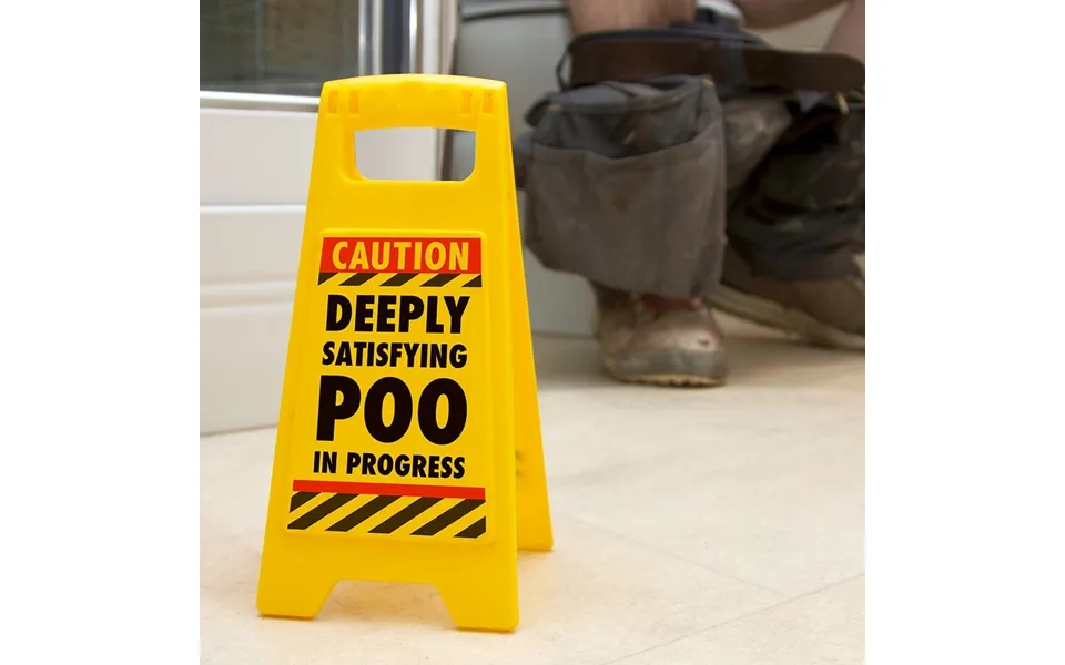 Give It 10 Toilet Warning Sign