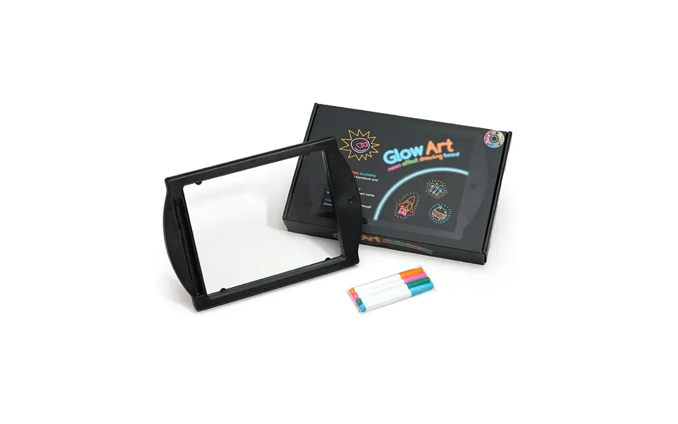 Glow Art Neon Effect Drawing Board Black