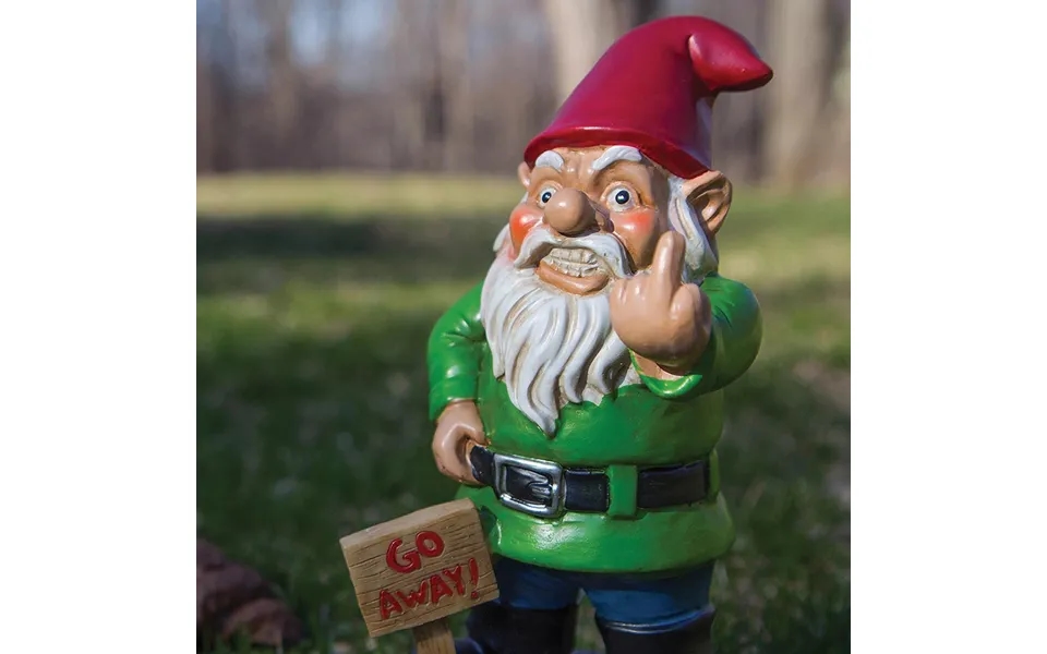 Go Away Garden Gnome
