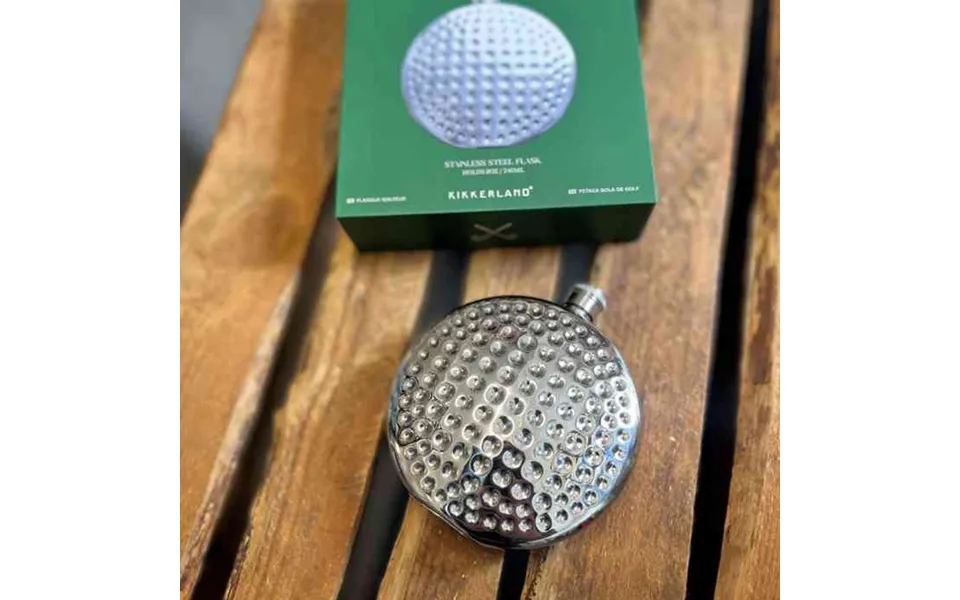 Golf Ball Metal Flask