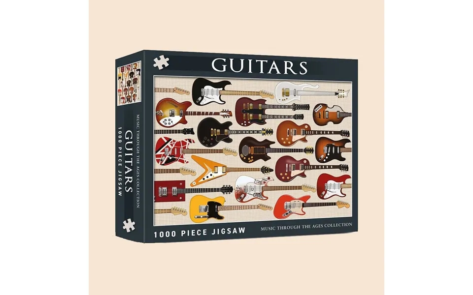 Guitars 1000 Piece Jigsaw Puzzle