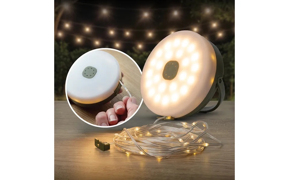 Ingenious Camping String Lights And Lantern