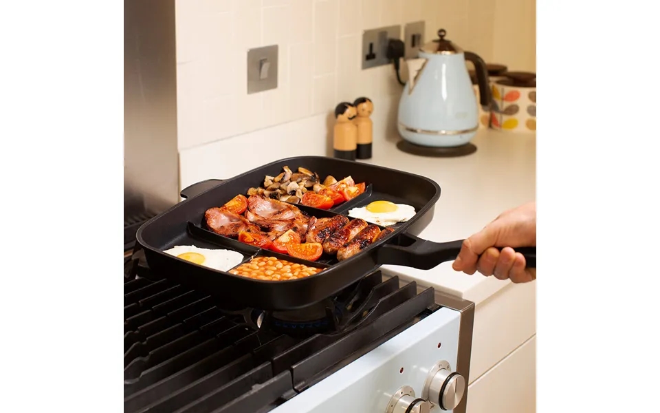 Ingenious Lazy Man Frying Pan