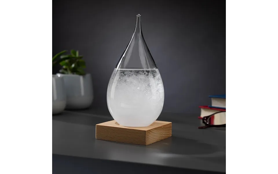 Ingenious Storm Glass Teardrop