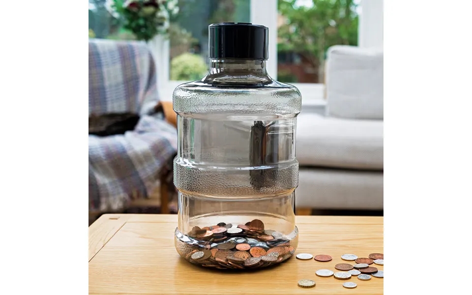 Ingenious Super Size Coin Counting Jar With Digital Display