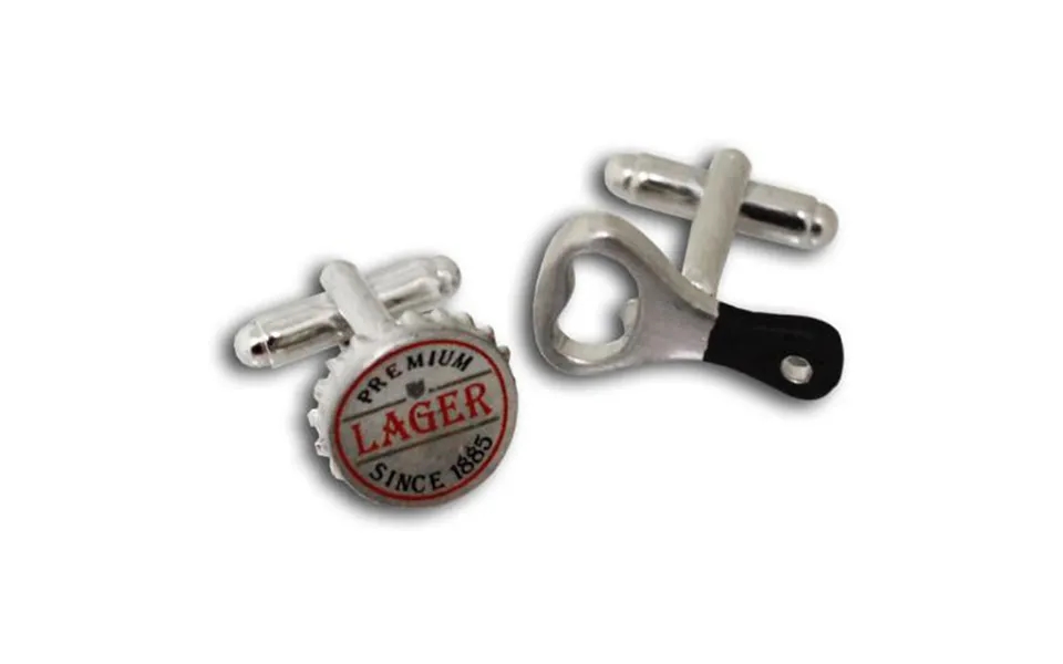Lager Bottle Opener Cufflinks