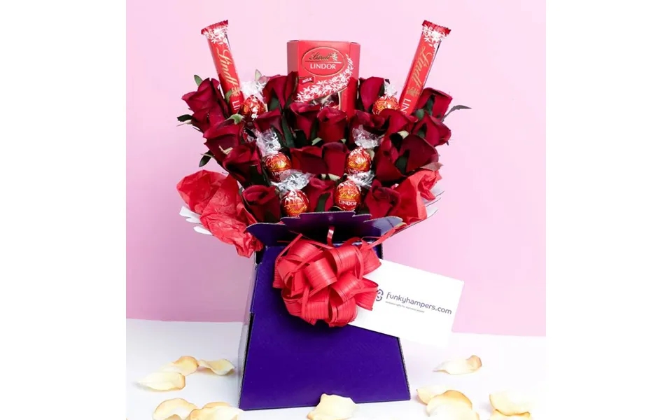 Lindor Chocolate Bouquet Hamper