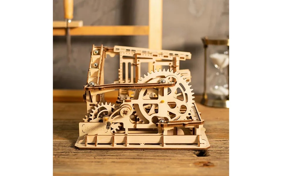 Marble Parkour Wooden Run Construction Kit