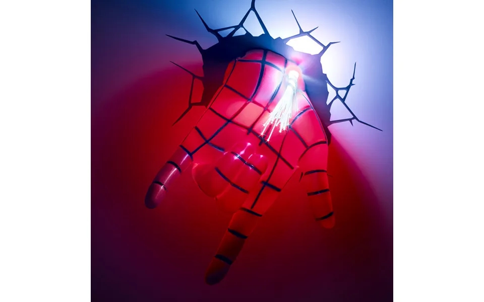 Marvel Spider-man 3d Hand Wall Mounted Deco Light