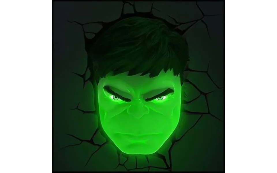 Marvel The Hulk 3d Deco Light