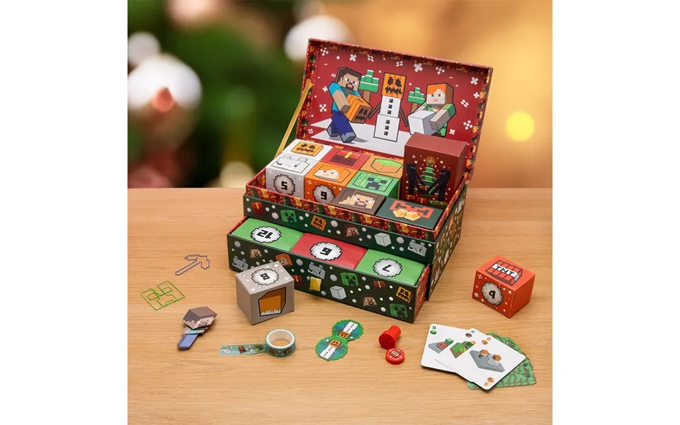 Minecraft 24 Days Keepsake Box Advent Calendar