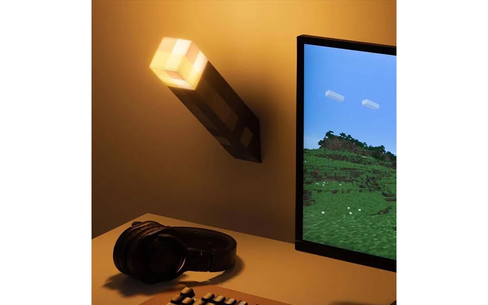 Minecraft Light-up Wall Torch Light