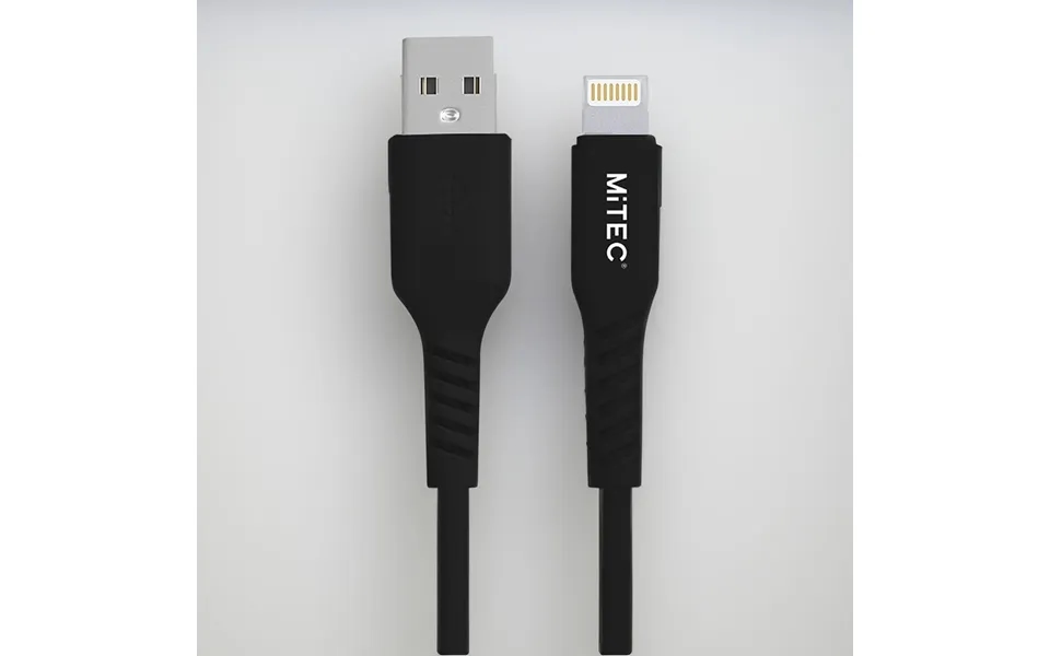 Mitec 2m Lightening Cable - Black