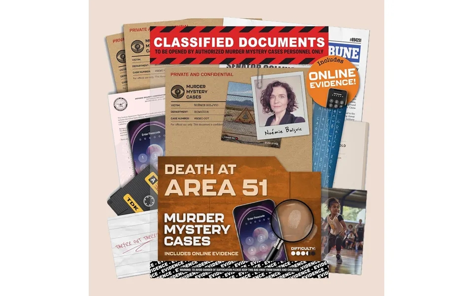 Murder Mystery Cases Area 51