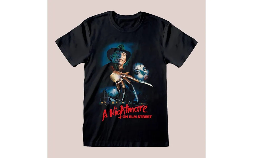 Nightmare On Elm Street Poster T-shirt X-large