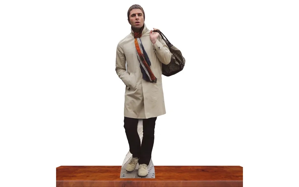 Oasis Liam Gallagher Cream Jacket Mini Cardboard Cutout