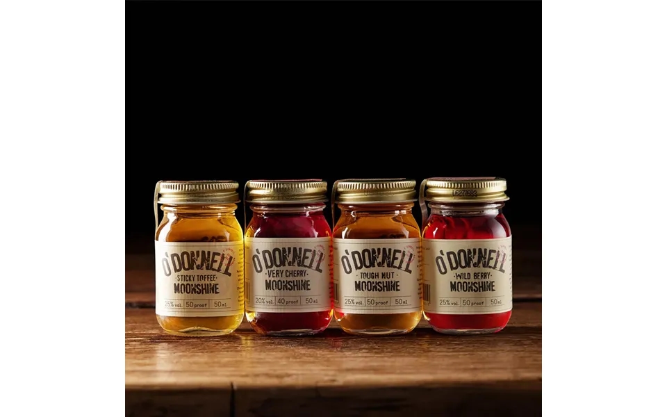 O'donnell Moonshine Classic Mini Gift Set Of 4