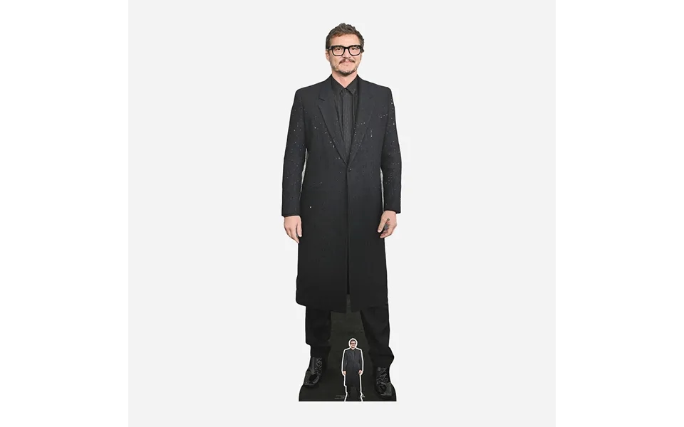 Pedro Pascal Long Coat Lifesize Cardboard Cutout