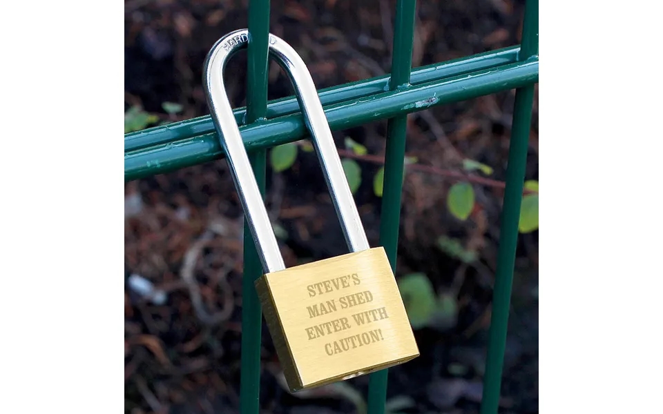 Personalised Any Message Padlock