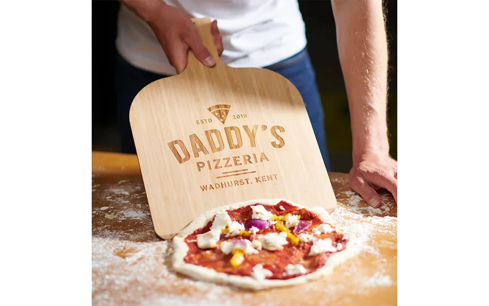 Personalised Bamboo Pizza Paddle