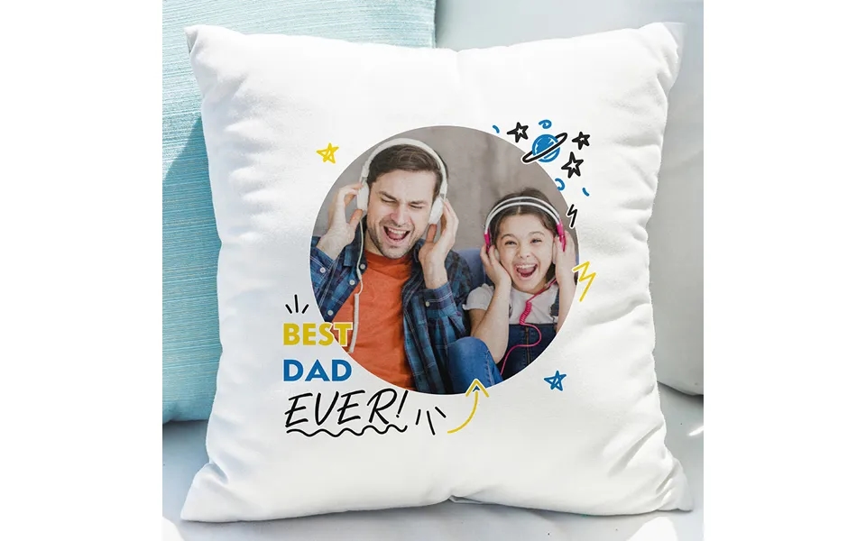 Personalised Best Ever Photo Cushion
