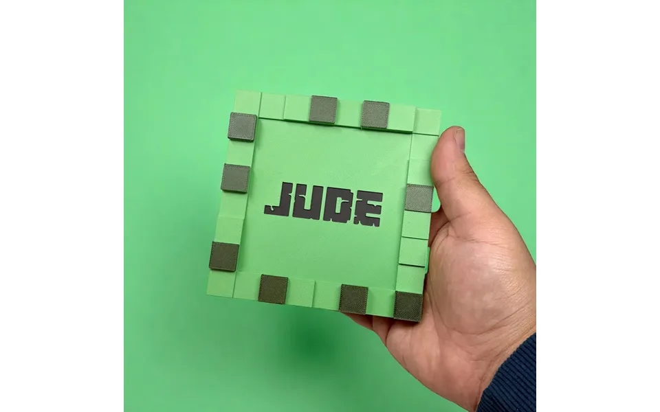 Personalised Block Mining Coaster Set