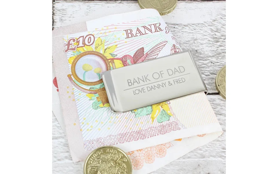 Personalised Classic Money Clip