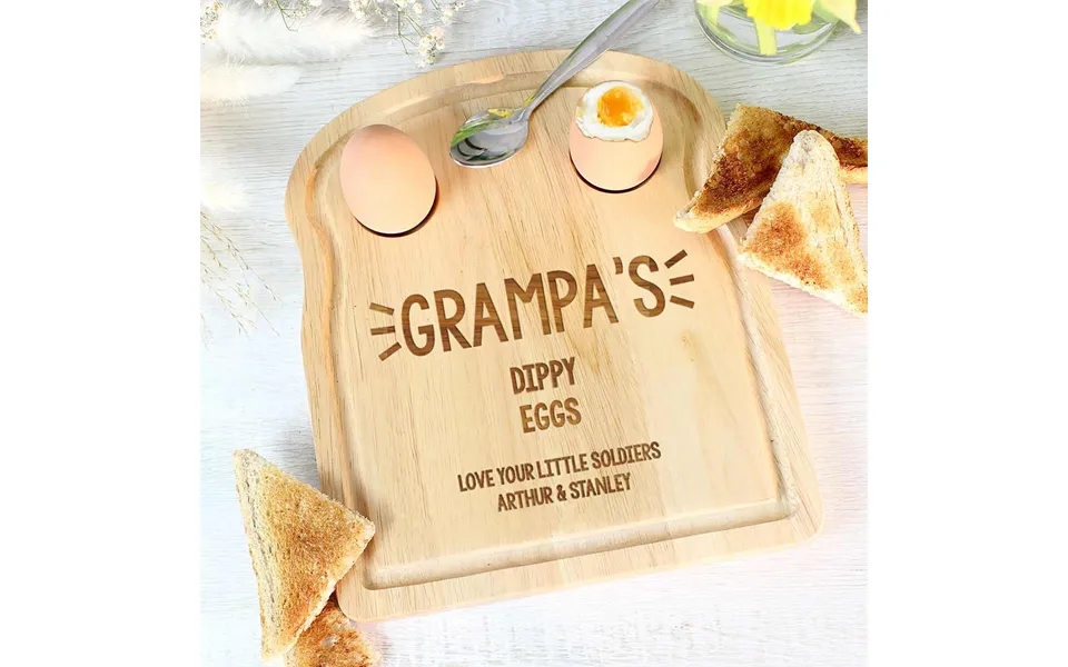 Personalised Egg And Toast Board