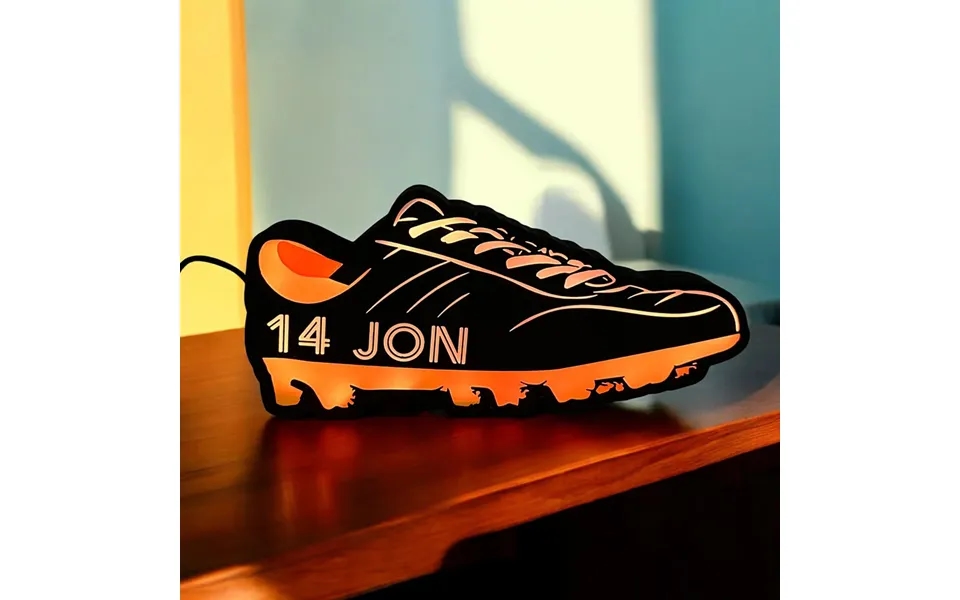 Personalised Football Boot Led Lightbox