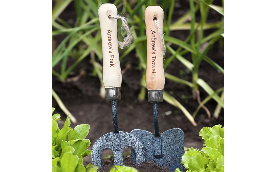 Personalised Fork & Trowel Set