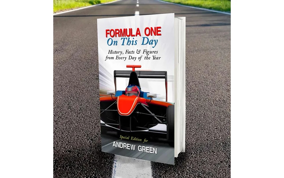 Personalised Formula 1 On This Day Book