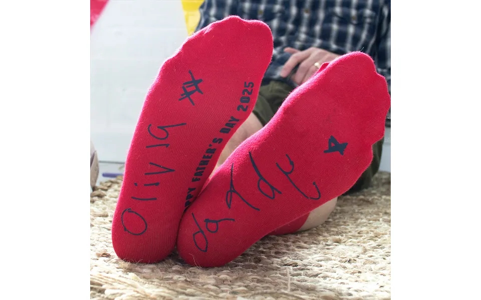 Personalised Handwriting Socks