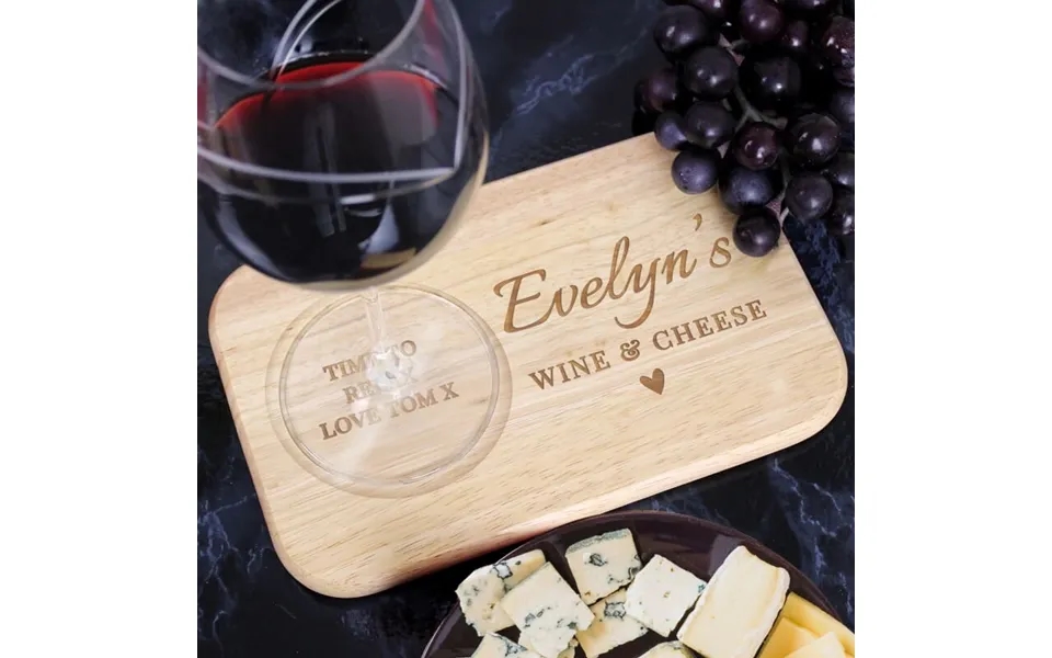 Personalised Heart Wooden Coaster Tray