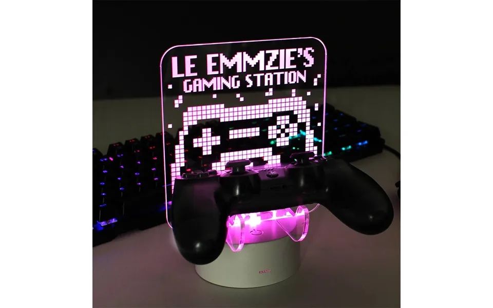 Personalised Led Gaming Controller Holder - Only At Menkind